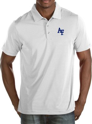 Antigua Kansas City Royals Mens Blue Quest Short Sleeve Polo