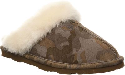 BEARPAW Women's Loki Animal Print Slippers