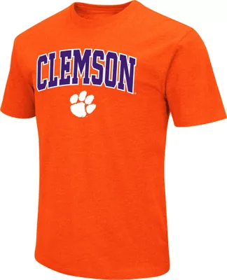Colosseum Men's Clemson Tigers Orange Dual Blend T-Shirt