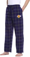 Concepts Sport Men's Los Angeles Lakers Plaid Flannel Pajama Pants