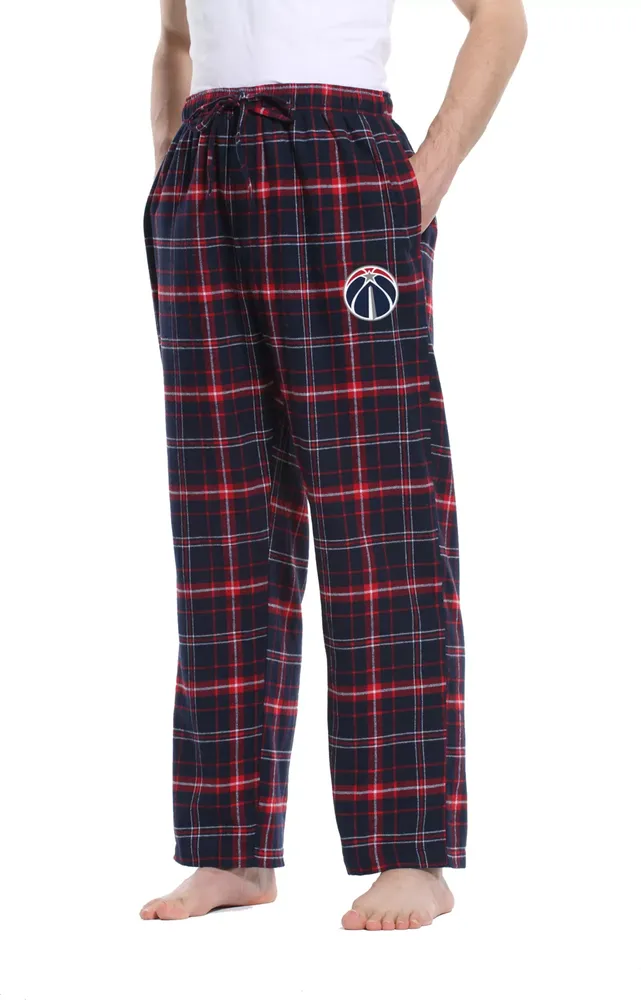 Dick's Sporting Goods Concepts Sport Men's Washington Wizards Plaid Flannel  Pajama Pants