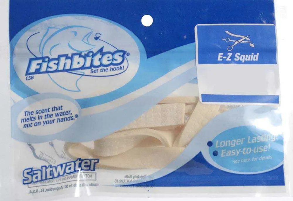 Dick's Sporting Goods Fishbites E-Z Squid Longer Lasting Saltwater Bait