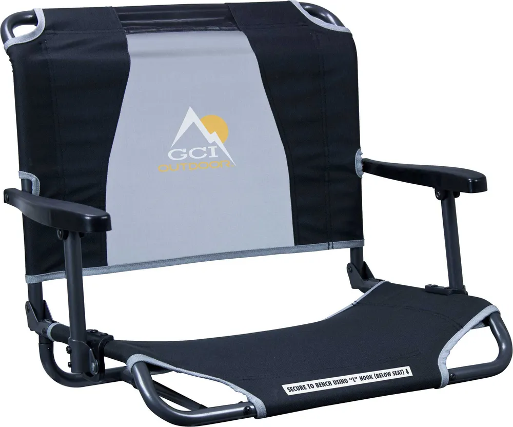 GCI Outdoor Big Comfort Stadium Chair with Armrests