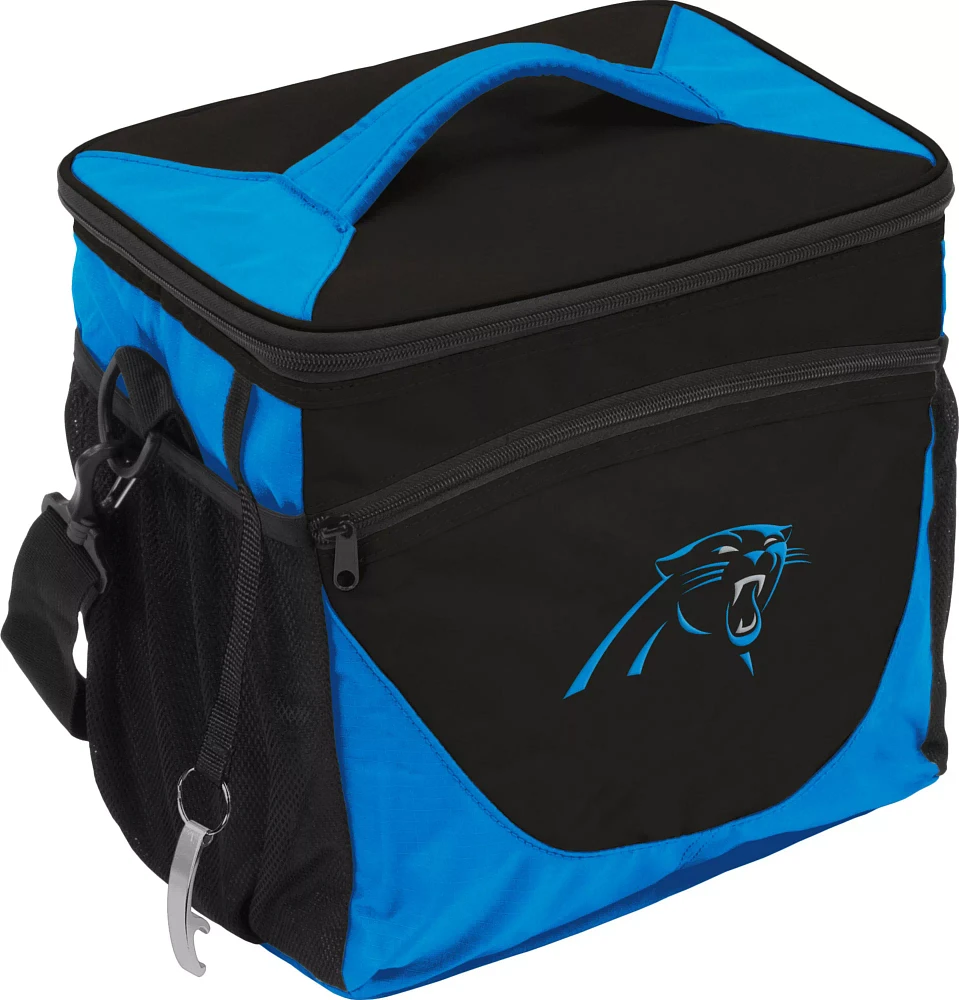 Logo Brands Carolina Panthers 24 Can Cooler