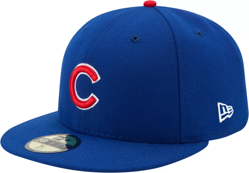 New Era Men's Chicago Cubs 59Fifty Game Royal Authentic Hat