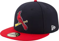 New Era Men's St. Louis Cardinals 59Fifty Alternate 2 Navy Authentic Hat