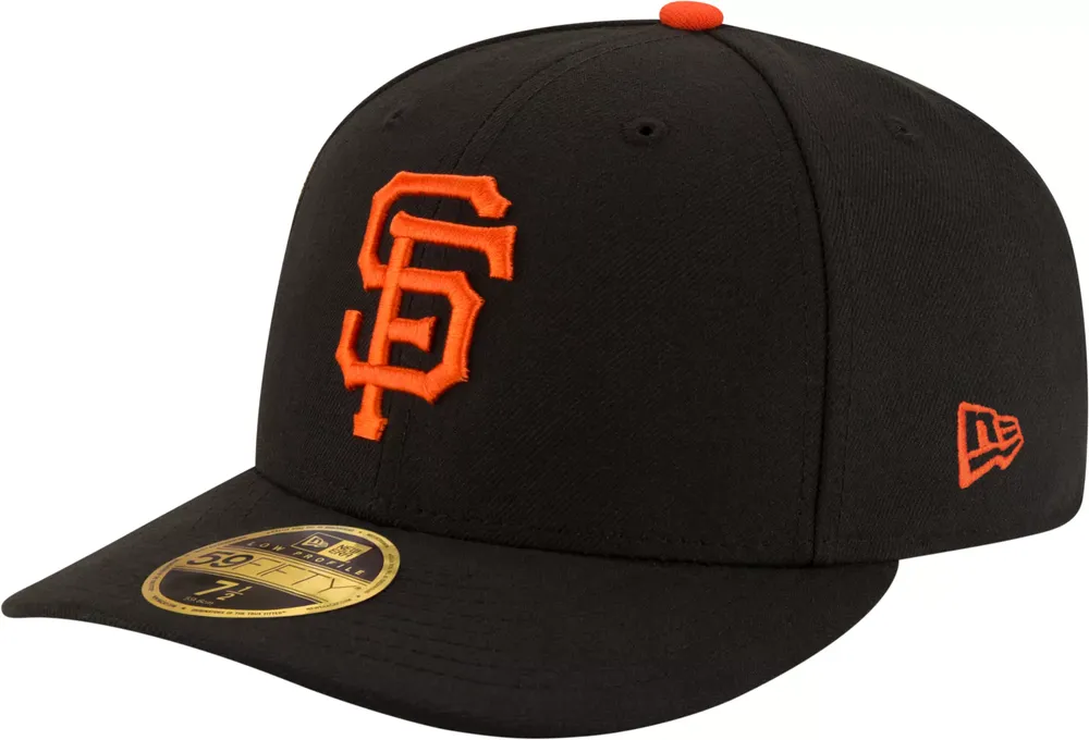 New Era Men's San Francisco Giants 59Fifty Game Black Low Crown Authentic Hat