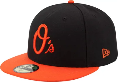 New Era Men's Baltimore Orioles 59Fifty Alternate Black Authentic Hat