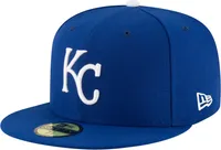 New Era Men's Kansas City Royals 59Fifty Game Royal Authentic Hat