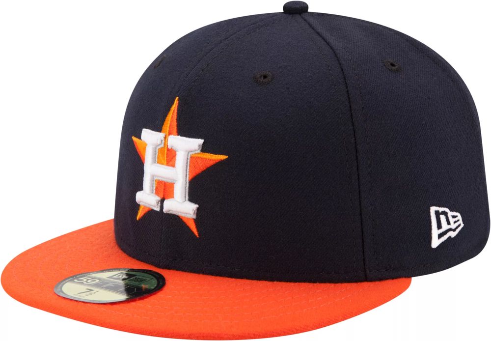 Men's New Era Royal Houston Astros White Logo Low Profile 59FIFTY Fitted Hat