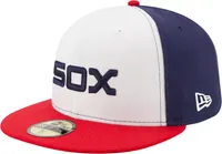 New Era Men's Chicago White Sox 59Fifty Alternate White/Navy Authentic Hat