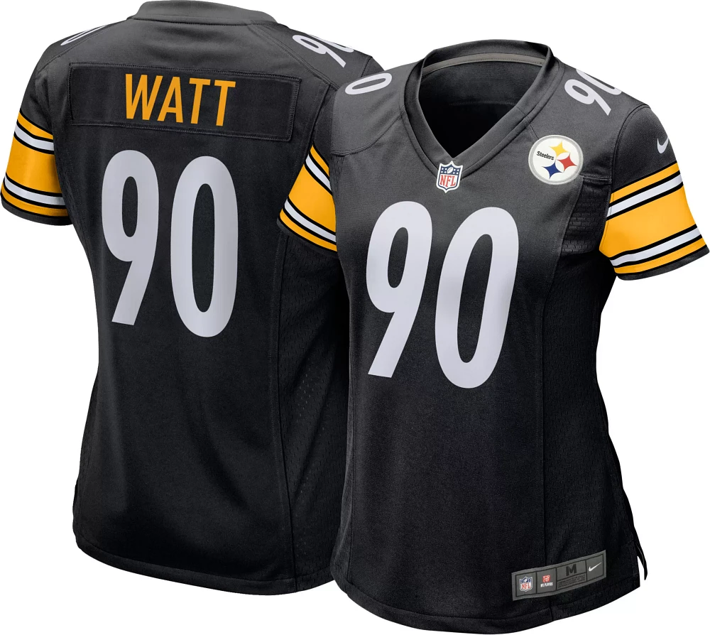 Nike Women's Pittsburgh Steelers T.J. Watt #90 Black Game Jersey