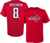 NHL Youth Washington Capitals Alexander Ovechkin #8 Red T-Shirt