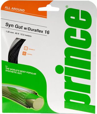 Prince Synthetic Gut with Duraflex 16 Racquet String