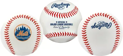 Rawlings New York Mets Logo Baseball