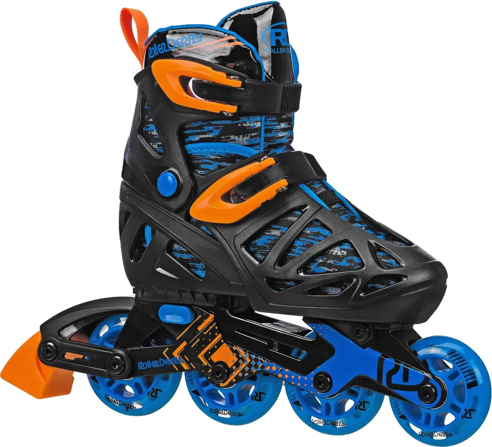 Roller Derby Boys' Tracer Adjustable Inline Skates