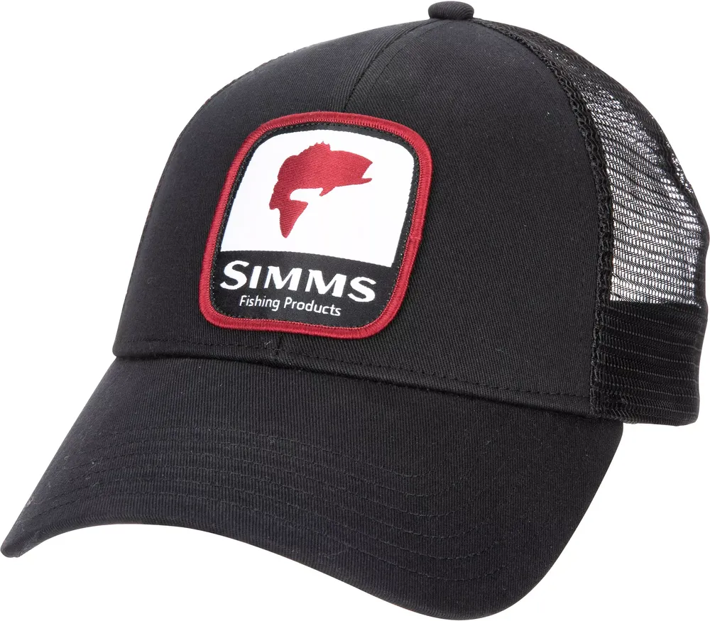 Dick's Sporting Goods Simms Men's Bass Patch Trucker Hat