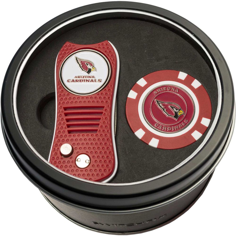 Dick's Sporting Goods Team Golf Arizona Cardinals Switchfix Divot Tool and  Poker Chip Ball Marker Set