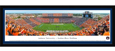 Blakeway Panoramas Auburn Tigers Framed Panorama Poster