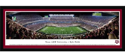 Blakeway Panoramas Texas A&M Aggies Framed Panorama Poster