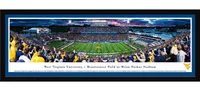 Blakeway Panoramas West Virginia Mountaineers Framed Panorama Poster