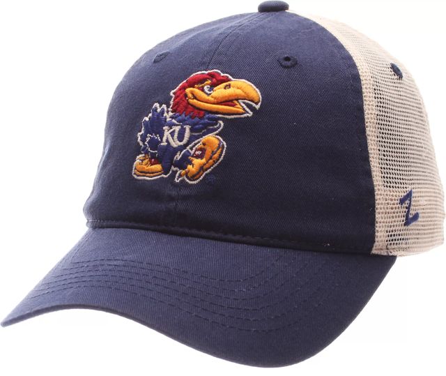 Kansas Jayhawks Mens Blue ZH Flex Hat