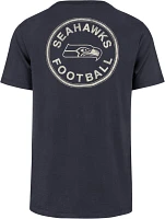 '47 Men's Seattle Seahawks Franklin Back Play Navy T-Shirt