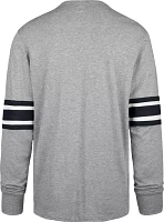 '47 Men's Seattle Seahawks Cover 2 Grey Long Sleeve T-Shirt