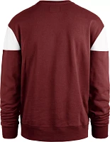 '47 Men's Arizona Cardinals Groundbreak Red Crew Sweatshirt