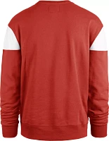 '47 Men's Kansas City Chiefs Groundbreak Red Crew Sweatshirt