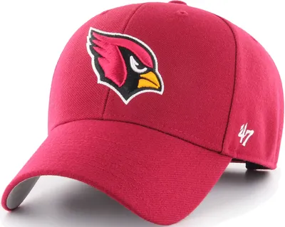 '47 Men's Arizona Cardinals MVP Black Adjustable Hat