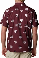 Columbia Men's Texas A&M Aggies Maroon CLG Super Slack Tide™ Short Sleeve Shirt