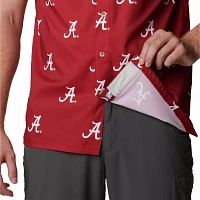 Columbia Men's Alabama Crimson Tide CLG Super Slack Tide™ Short Sleeve Shirt