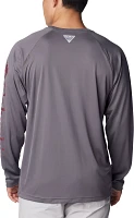 Columbia Men's Texas A&M Aggies Grey Terminal Tackle Long Sleeve T-Shirt