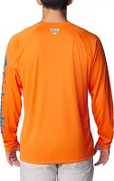 Columbia Men's Florida Gators Orange Terminal Tackle Long Sleeve T-Shirt