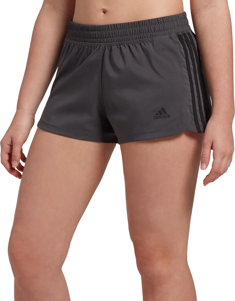 adidas Women's Pacer 3-Stripes Woven Shorts