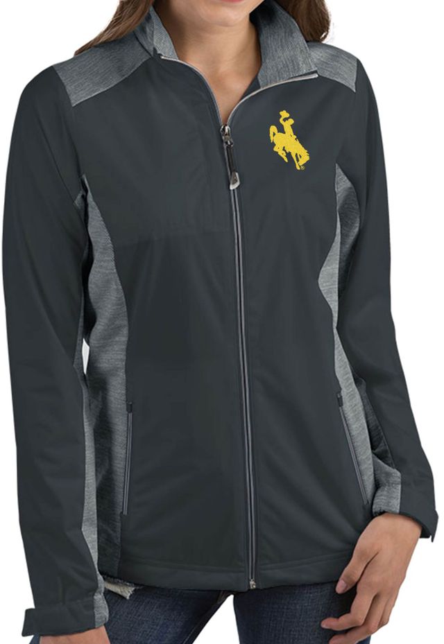 Antigua Women's Pittsburgh Steelers Fortune Black Pullover Jacket