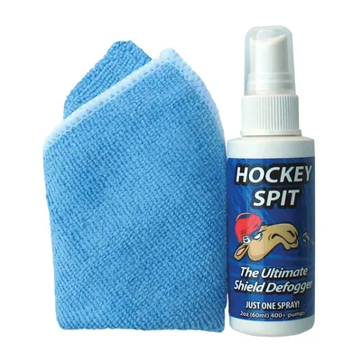 A&R Hockey Spit Shield Defogger with Shammy