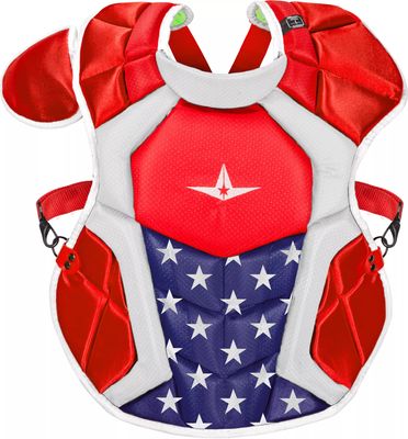 All-Star Adult NOCSAE Commotio Cordis 16.5'' S7 AXIS USA Chest Protector