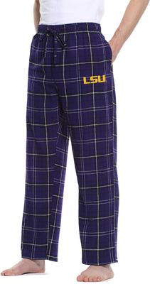 Concepts Sport Men's LSU Tigers Purple/Black Ultimate Sleep Pants