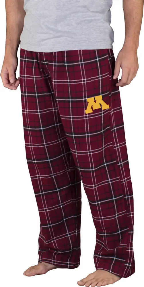 Concepts Sport Men's Minnesota Golden Gophers Maroon/Black Ultimate Sleep Pants