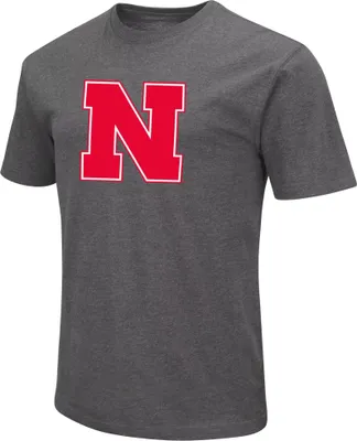 Colosseum Men's Nebraska Cornhuskers Grey Dual Blend T-Shirt