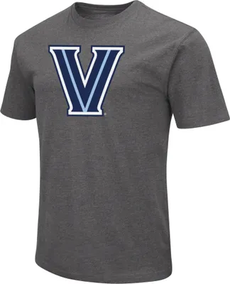 Colosseum Men's Villanova Wildcats Grey Dual Blend T-Shirt