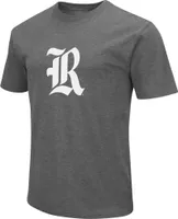 Colosseum Men's Rice Owls Grey Dual Blend T-Shirt