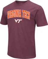 Colosseum Men's Virginia Tech Hokies Maroon Dual Blend T-Shirt