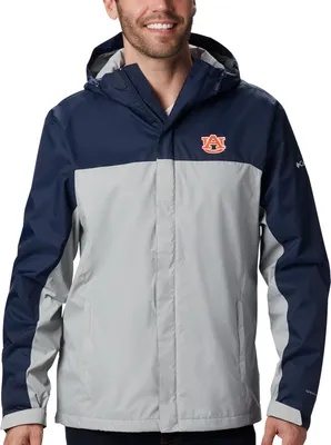 Columbia Men's Auburn Tigers Blue/Grey Glennaker Storm Jacket