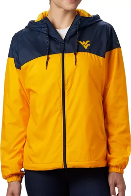 Columbia Women's West Virginia Mountaineers Blue/Gold CLG Flash Forward Lined Jacket