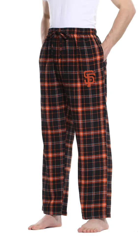 Concepts Sport Men's San Francisco Giants Ultimate Plaid Flannel  Pajama Pants