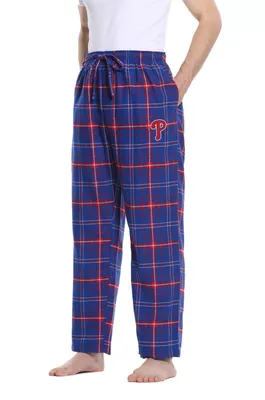 Concepts Sport Men's Philadelphia Phillies Ultimate Plaid Flannel  Pajama Pants