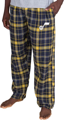 Concepts Sport Men's Utah Jazz Ultimate Plaid Flannel  Pajama Pants